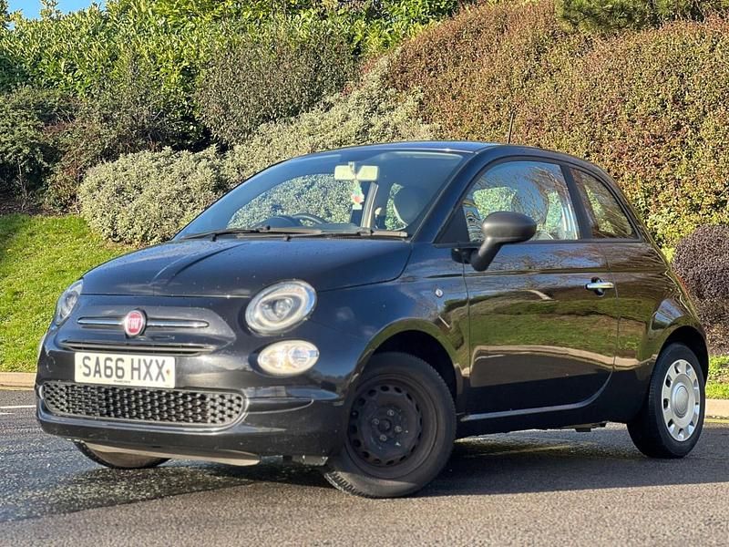 Used Fiat 500 Pop 69 HP (50 kW) 2016 Black Hatchback