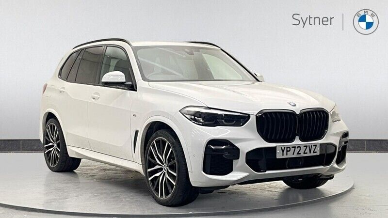 White Used 2022 BMW X5 M Sport SUV | £40,500 (Super price) - Image 1/4