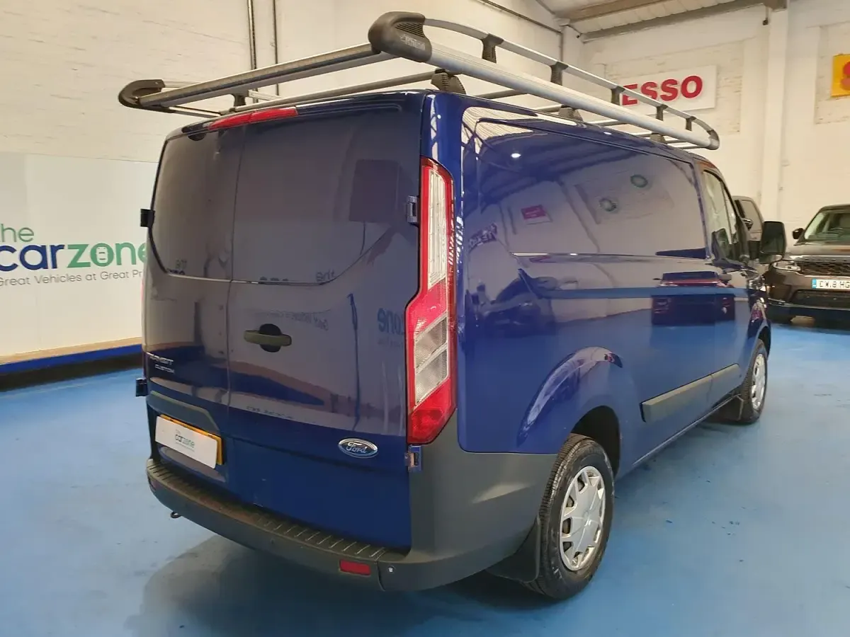 Used Ford Transit Custom Trend 125 HP (91 kW) 2016 Blue Van