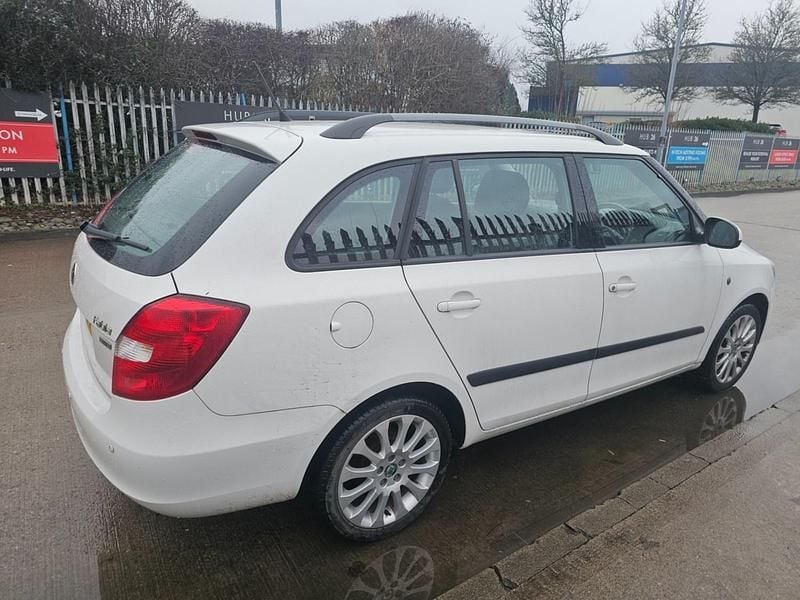 Used Skoda Fabia Elegance 2012 White Estate