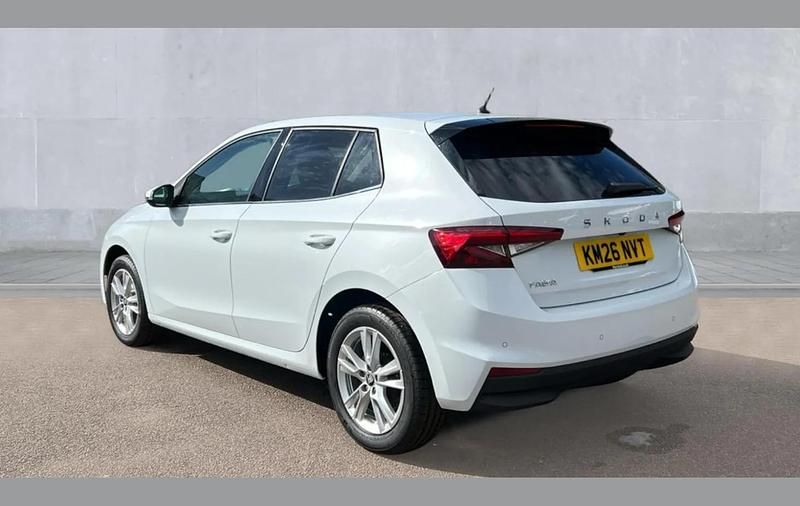 Used Skoda Fabia SE L 113 HP (83 kW) 2026 White Hatchback