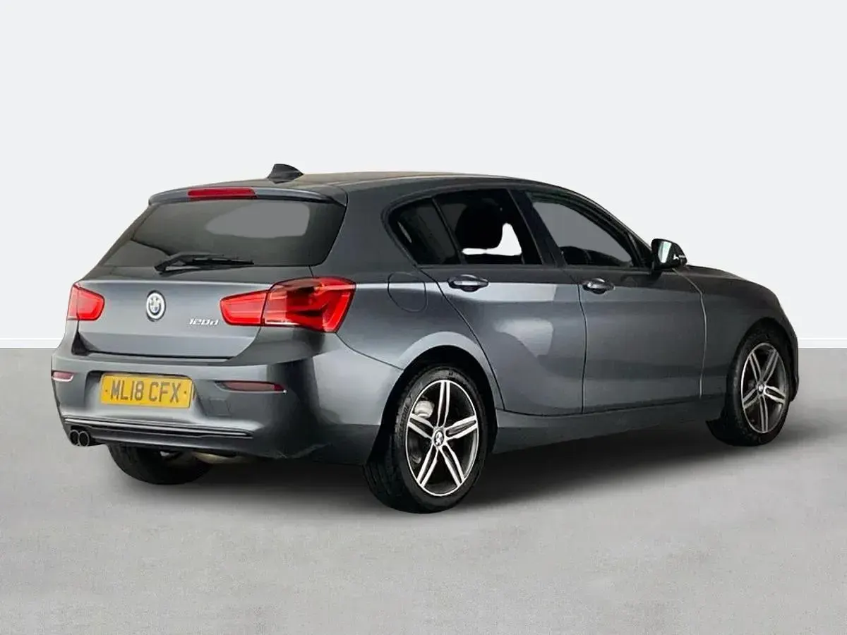 Used BMW 120 Sport Line 2018 Grey Hatchback