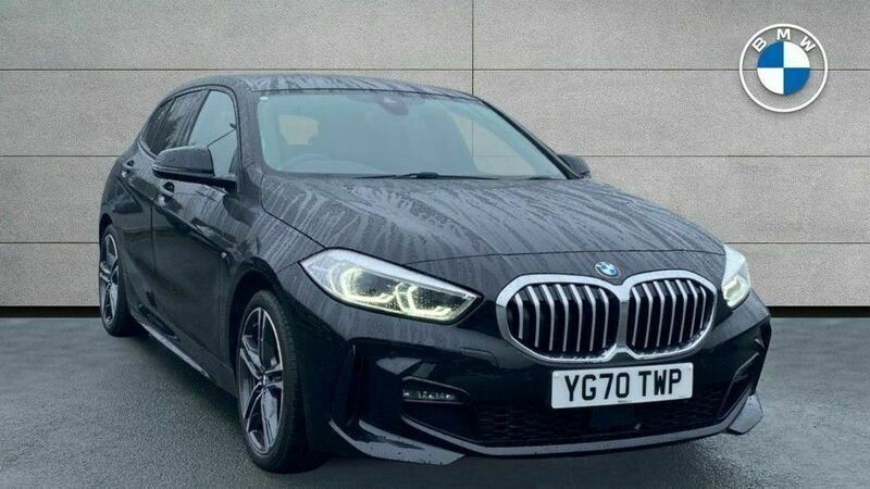 Used BMW 118 M Sport 138 HP (101 kW) 2020 Black Hatchback