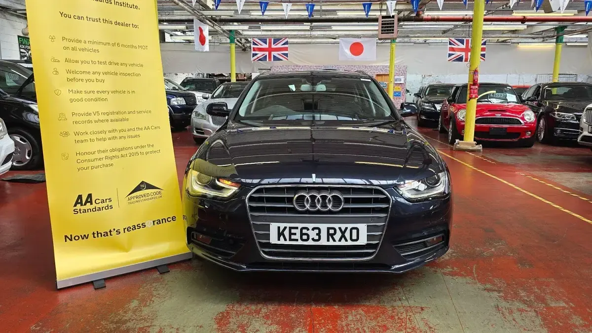 Used Audi A4 225 HP (165 kW) 2025 Blue Sedan