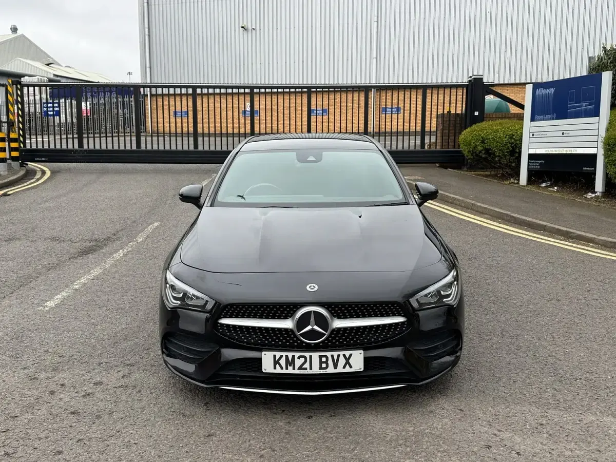 Used Mercedes CLA200 AMG line 2021 Black Estate
