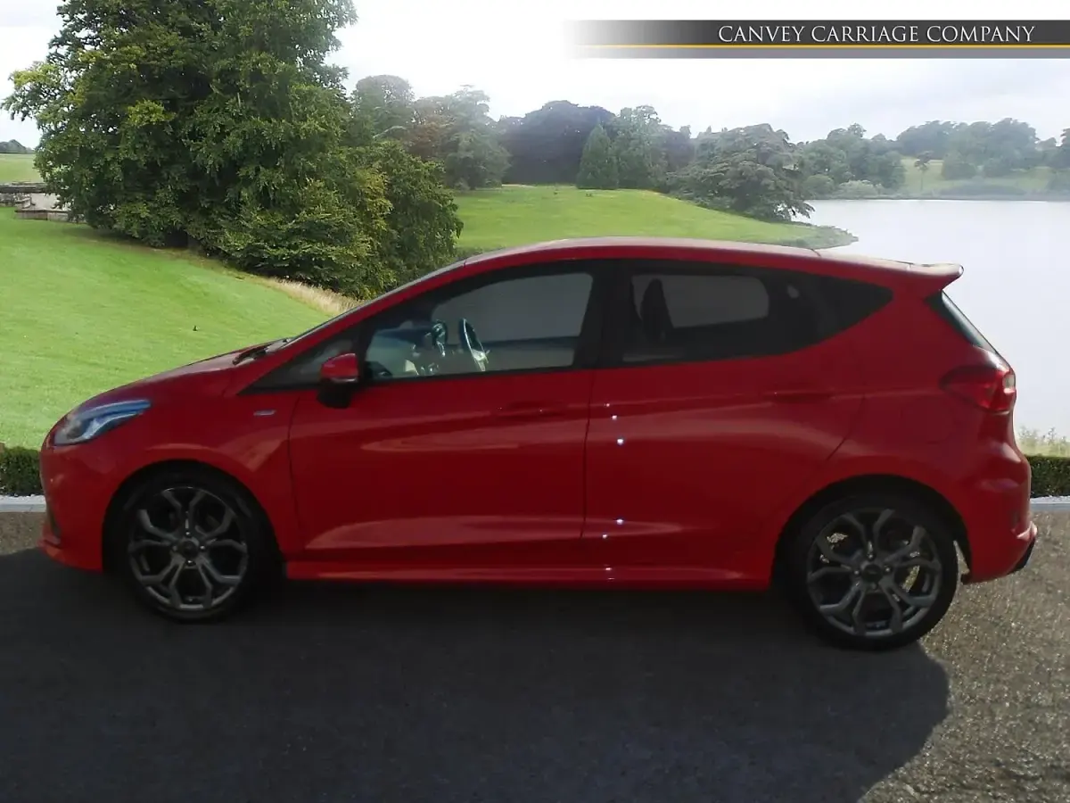 Used Ford Fiesta ST-Line 140 HP (102 kW) 2018 Red Hatchback