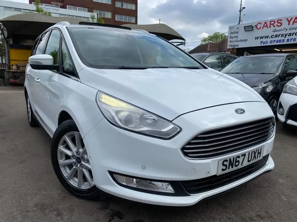 Begagnad Ford Galaxy Titanium X 2018 Vit Minibuss