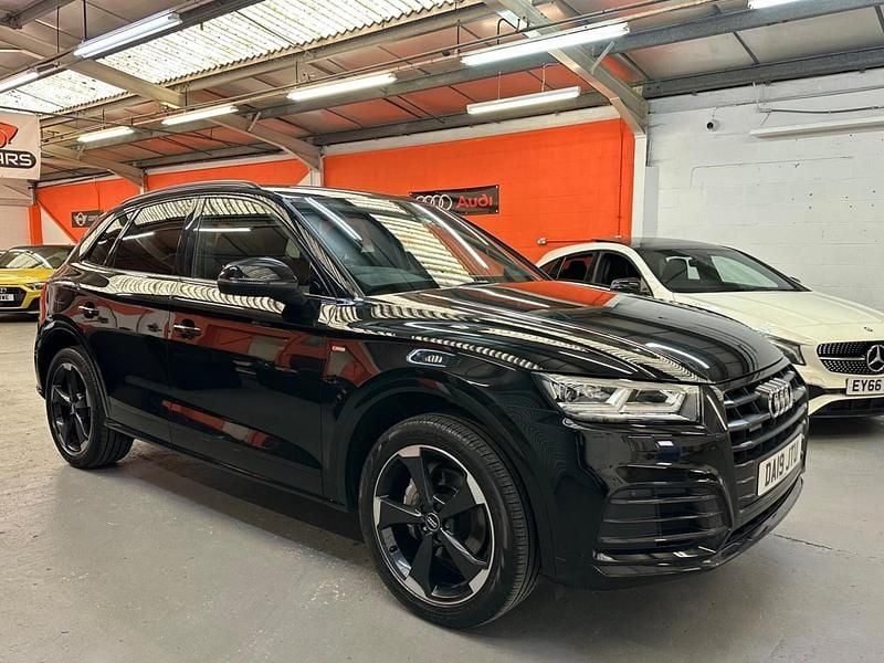 Used Audi Q5 Black Edition 190 HP (139 kW) 2019 Black SUV