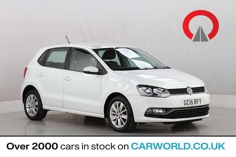 White Used 2015 VW Polo SE Hatchback | £4,700 (Good price) - Image 1/1