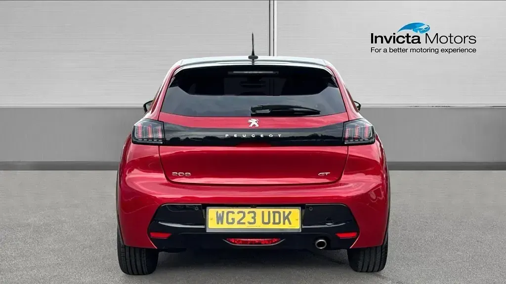 Used Peugeot 208 GTi 101 HP (74 kW) 2023 Red Hatchback