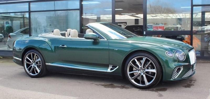 Used Bentley Continental GT Convertible 550 HP (404 kW) 2021 Green Cabriolet