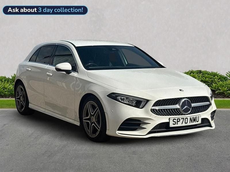 White Used 2020 Mercedes A180 Executive Hatchback | £17,949 (Fair price) - Image 1/4