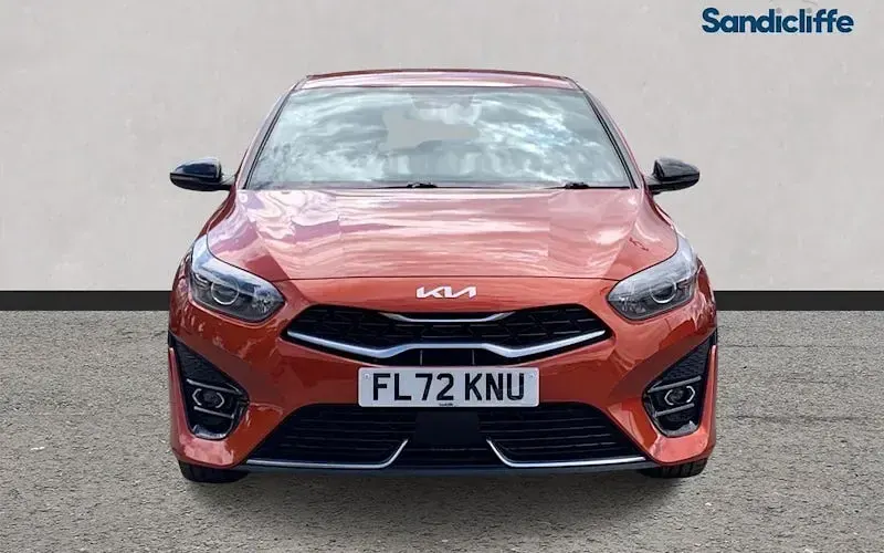 Used Kia Ceed GT-Line 160 HP (117 kW) 2022 Orange Hatchback