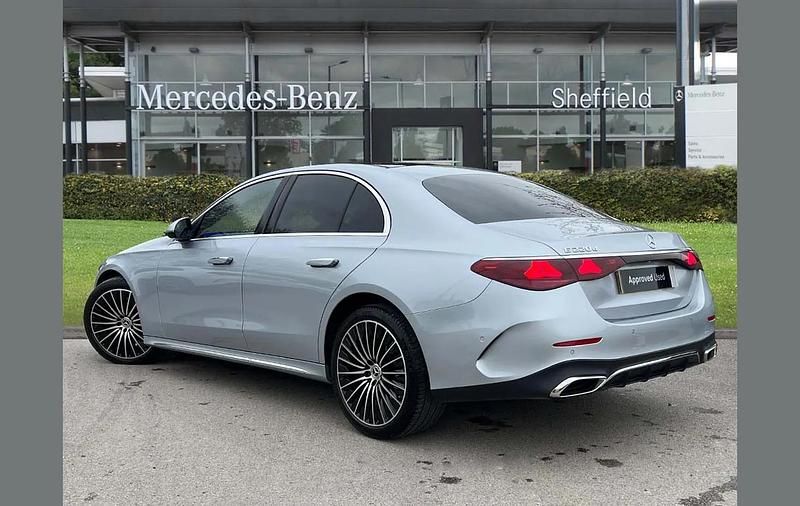 Used Mercedes E220 AMG Line Premium Plus 194 HP (142 kW) 2024 Silver Sedan