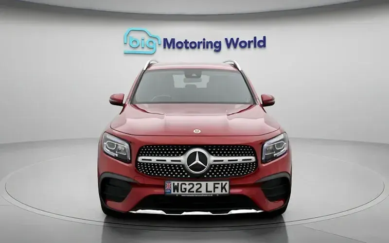 Used Mercedes GLB200 AMG line 163 HP (119 kW) 2022 Red SUV