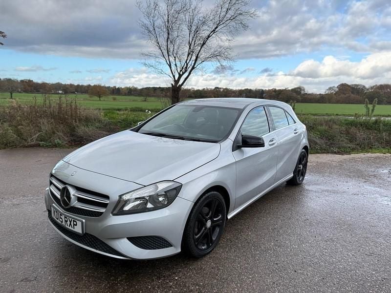 Silver Used 2015 Mercedes A180 Sport Edition Hatchback | £5,750 (Good price) - Image 1/4