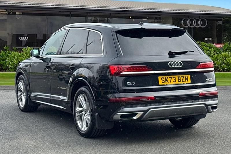 Begagnad Audi Q7 S-Line 231 HK (169 kW) 2023 Svart SUV