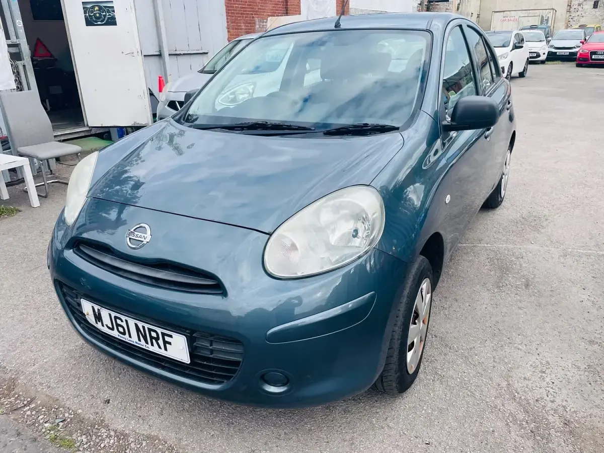 Used Nissan Micra Visia 98 HP (72 kW) 2011 Grey Hatchback