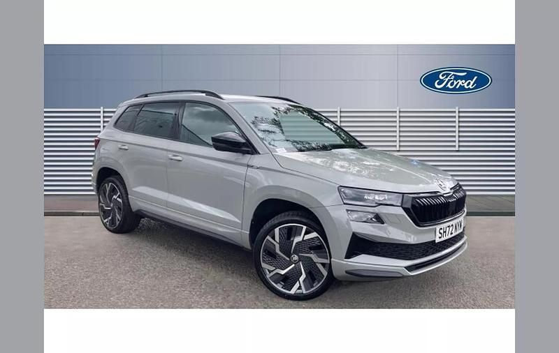 Grey Used 2023 Skoda Karoq SportLine SUV | £25,757 (Fair price) - Image 1/4