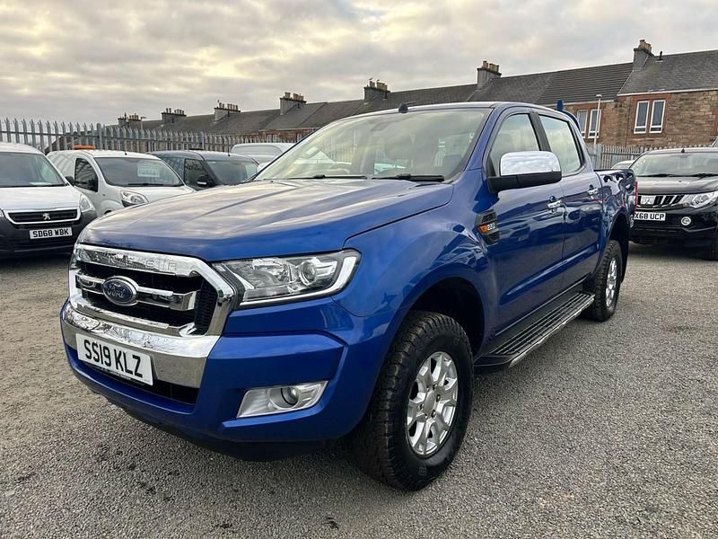 Used Ford Ranger XLT 2019 Blue Pickup
