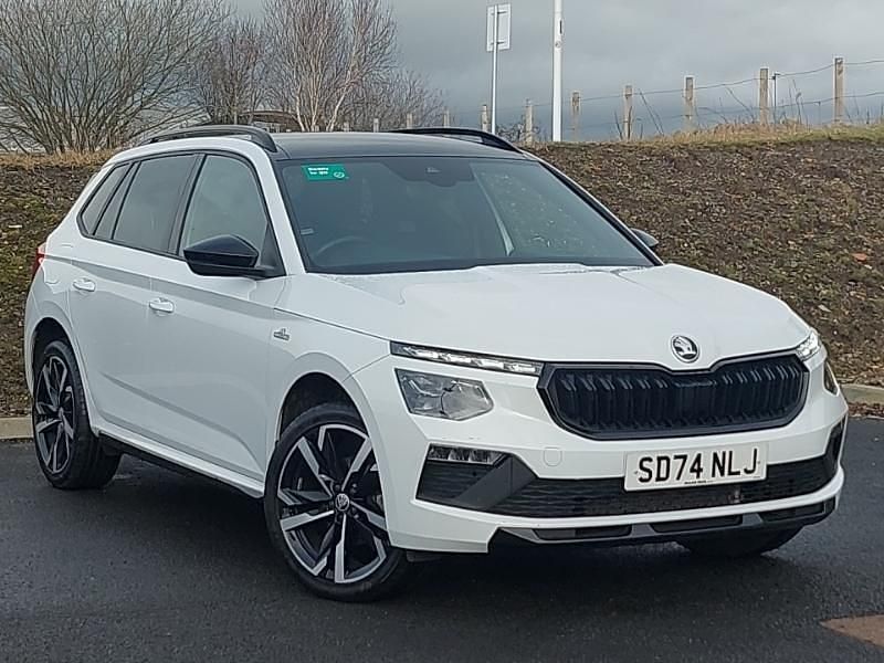 Used Skoda Kamiq Monte Carlo 116 HP (85 kW) 2024 White SUV
