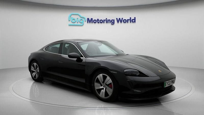 Used Porsche Taycan 4S 2022 Black Sedan