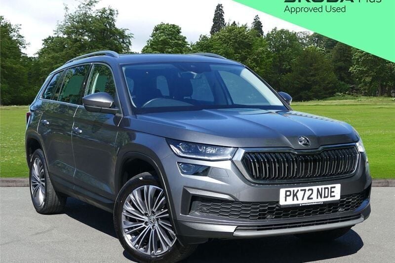 Grey Used 2022 Skoda Kodiaq SE L Executive SUV | £27,485 (Good price) - Image 1/3