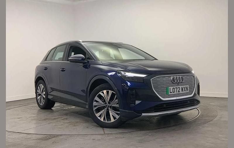 Blue Used 2023 Audi Q4 e-tron Sport SUV | £26,500 (Super price) - Image 1/4