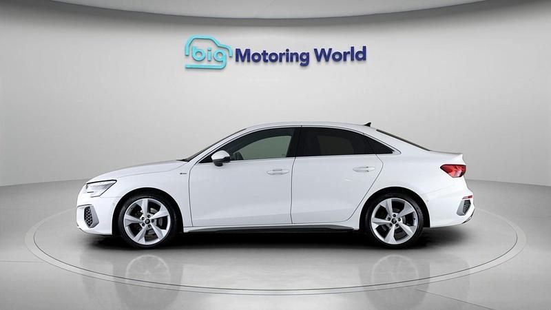 Used Audi A3 S-Line 109 HP (80 kW) 2022 White Sedan