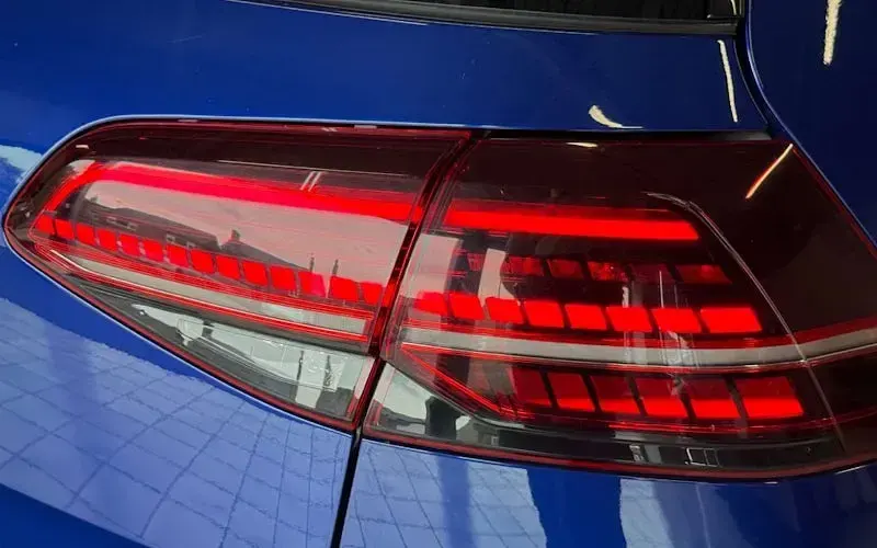 Used VW Golf VII R 300 HP (220 kW) 2019 Blue Hatchback