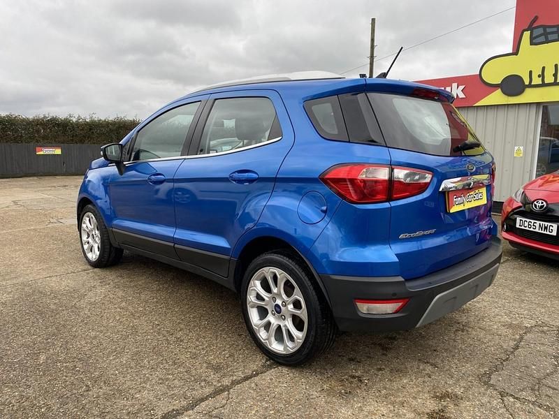 Used Ford Ecosport Titanium 2020 Blue SUV