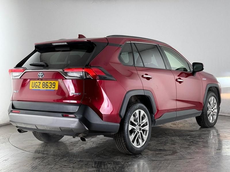 Used Toyota RAV4 Hybrid 2021 Red SUV