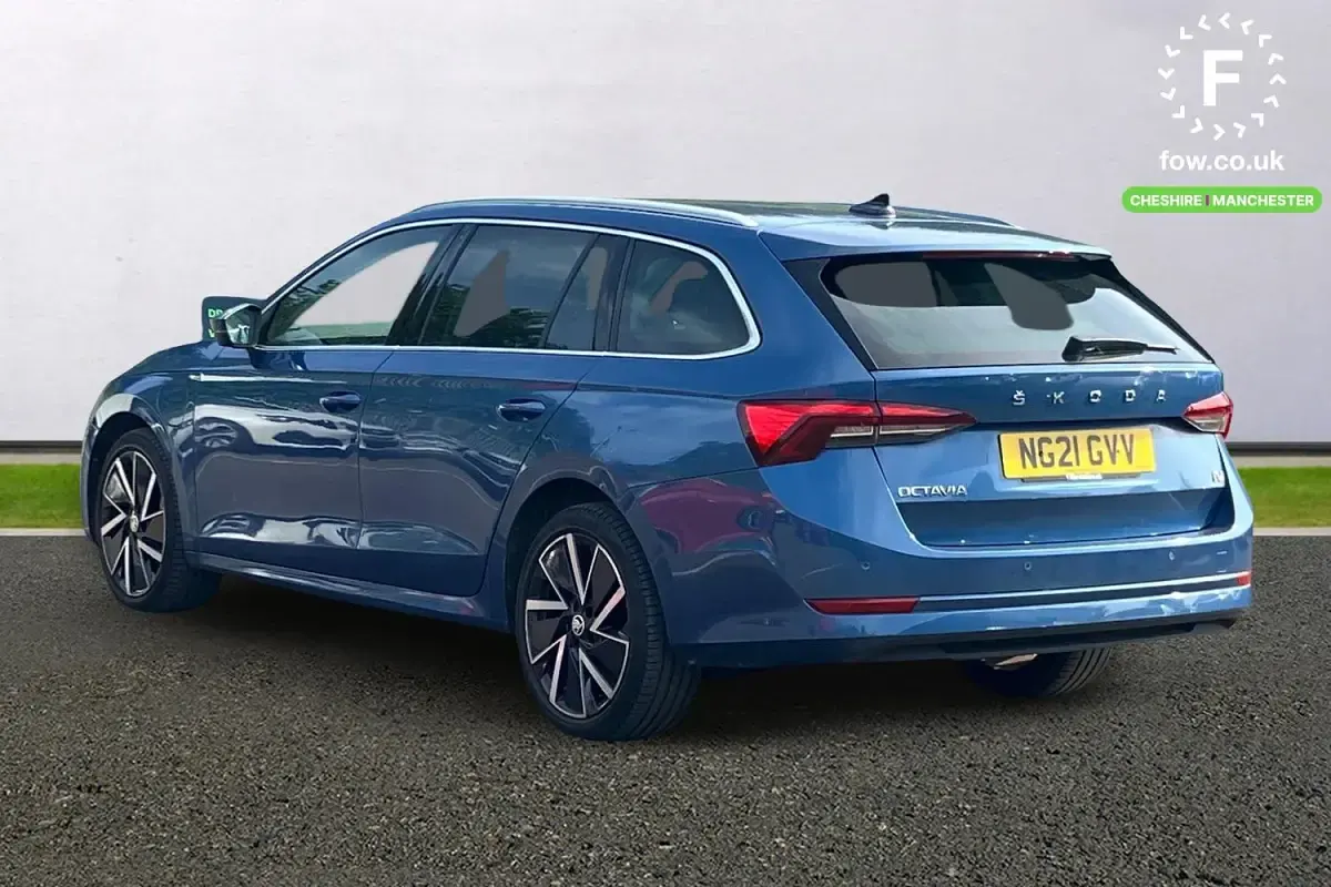 Used Skoda Octavia SE L 2021 Blue Estate