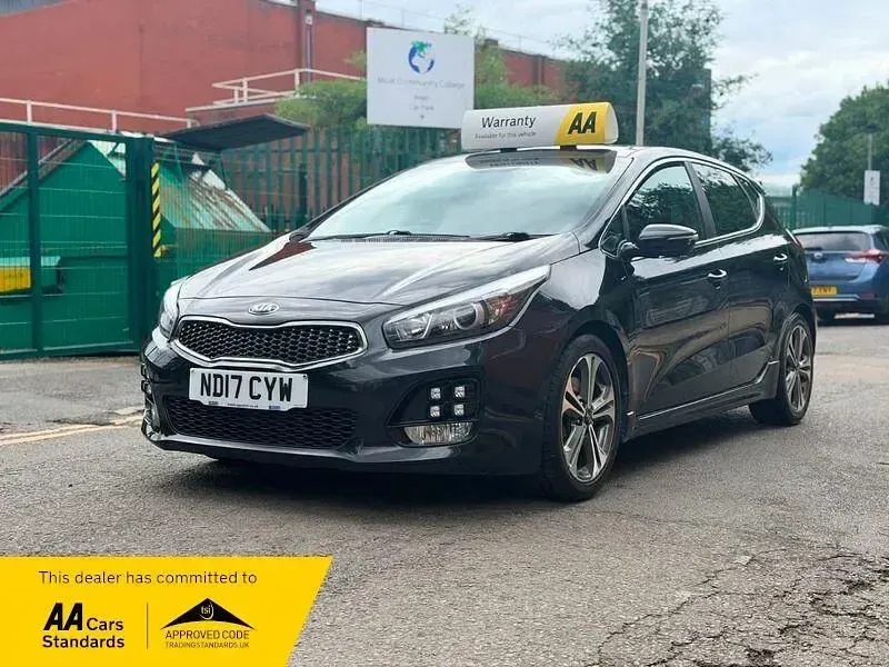 Used Kia Ceed GT-Line 2017 Black Hatchback