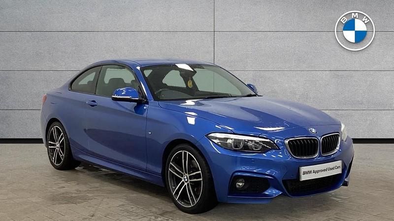 Blue Used 2019 BMW 220 M Sport Coupe | £16,995 (Fair price) - Image 1/4