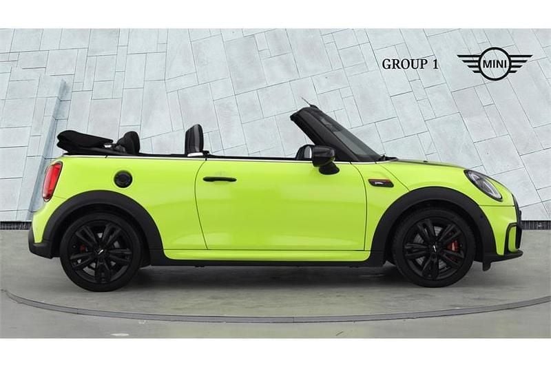 Used Mini John Cooper Works Cabriolet Comfort 231 HP (169 kW) 2022 Yellow Cabriolet