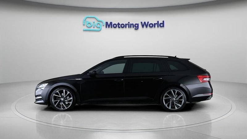Used Skoda Superb SportlinePlus 2019 Black Estate