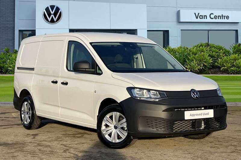 White New 2025 VW Caddy Maxi Business MPV | £25,909 (Fair price) - Image 1/4