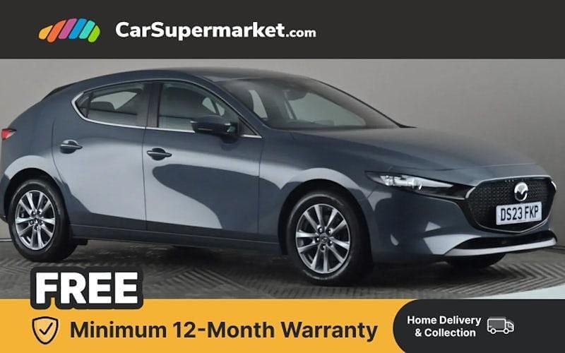 Grey Used 2022 Mazda 3 Hatchback | £14,476 (Fair price) - Image 1/4