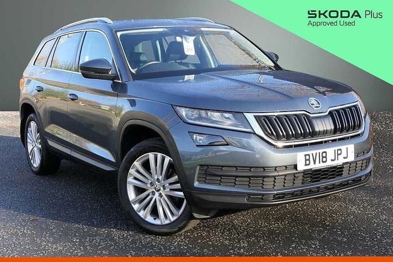 Used Skoda Kodiaq 110 HP (80 kW) 2018 Quartz grey metallic SUV