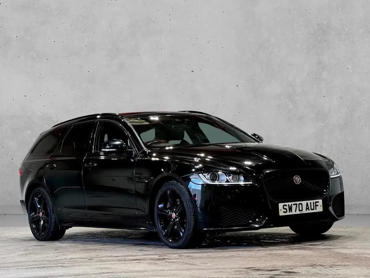 Used Jaguar XF Chequered Flag 2020 Black Estate