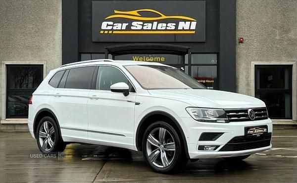 Used VW Tiguan Allspace Match 150 HP (110 kW) 2020 White SUV