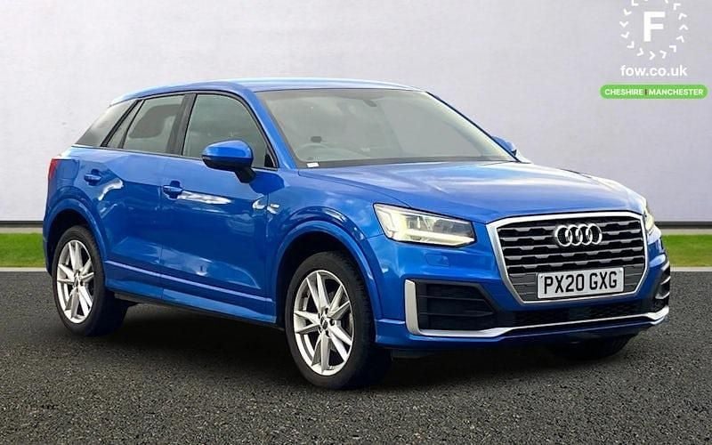 Blue Used 2020 Audi Q2 S-Line SUV | £18,999 (Good price) - Image 1/3