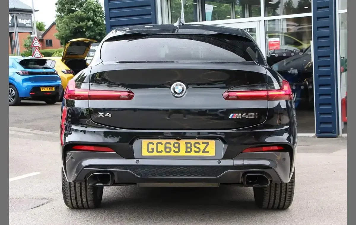Used BMW X4 M Sport 349 HP (256 kW) 2019 Black SUV