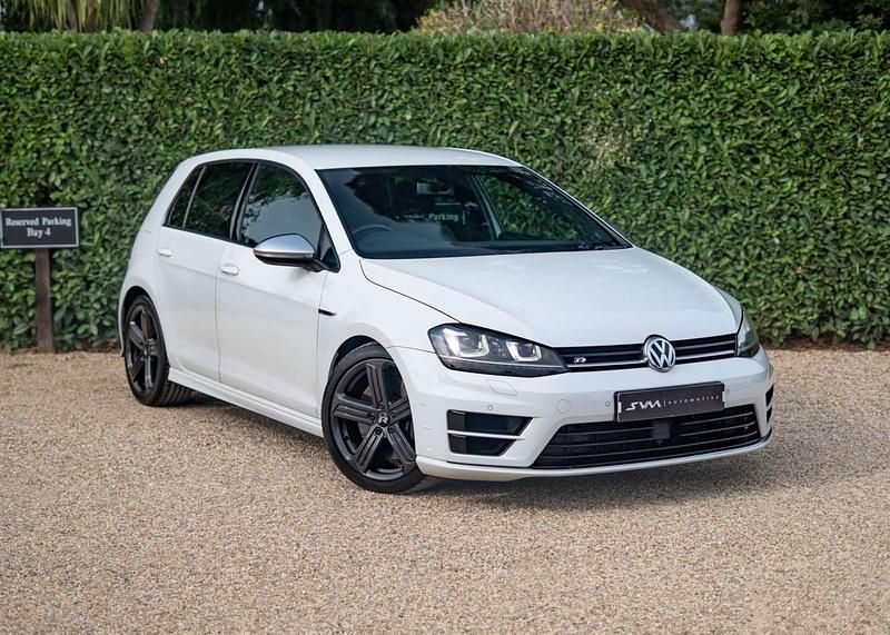 White Used 2015 VW Golf VII R Hatchback | £16,000 (Expensive) - Image 1/4