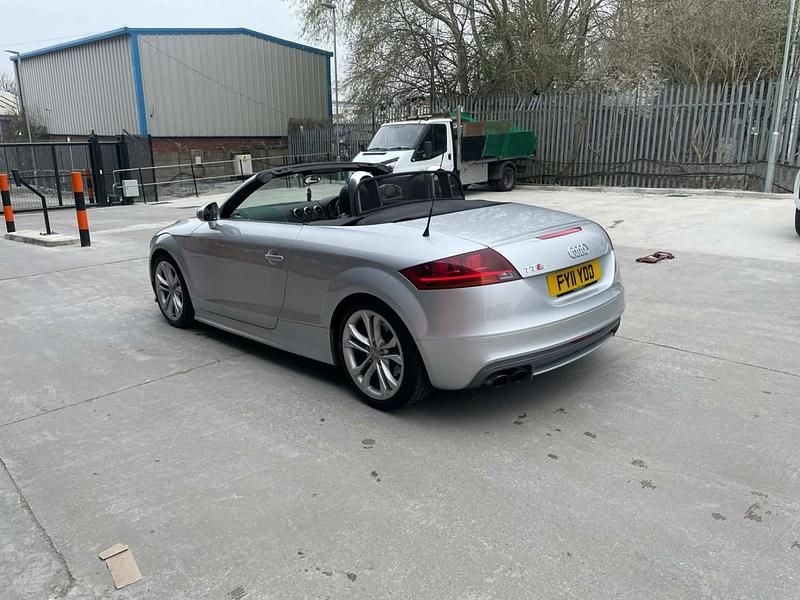 Used Audi TTS 272 HP (200 kW) 2011 Silver Cabriolet