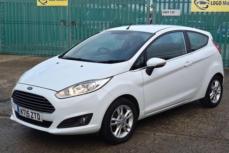 White Used 2015 Ford Fiesta Zetec Hatchback | £2,999 (Super price) - Image 1/1