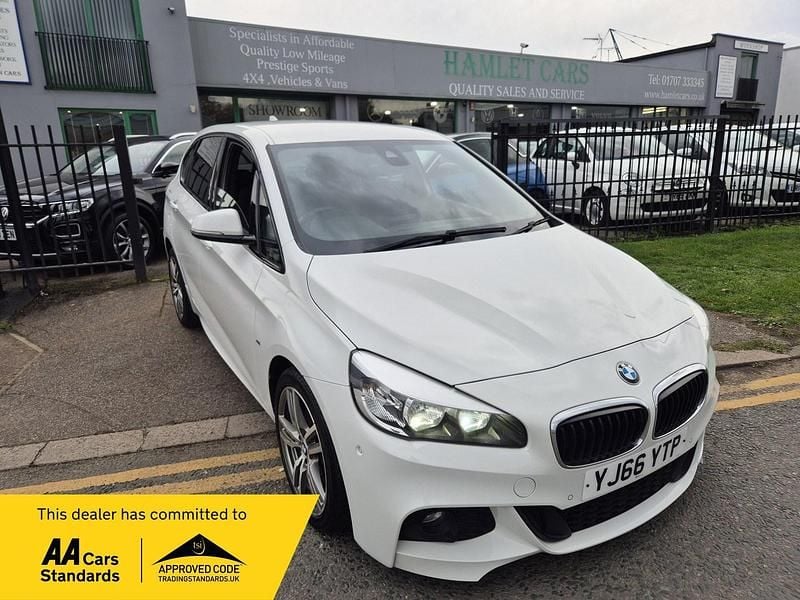 White Used 2016 BMW 220 M Sport MPV | £12,000 (Fair price) - Image 1/4
