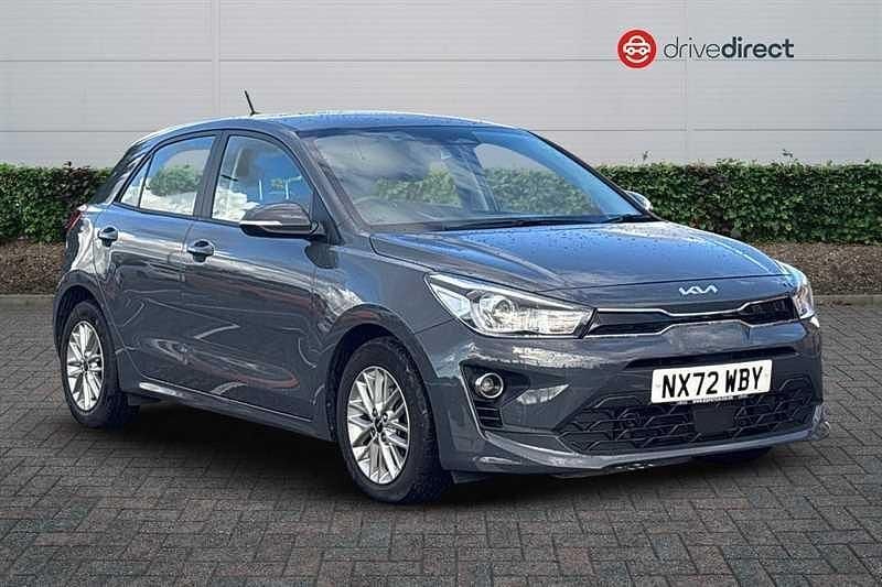 Paint metallic Used 2022 Kia Rio Hatchback | £10,976 (Fair price) - Image 1/4