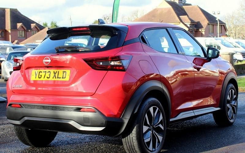 Used Nissan Juke Acenta 114 HP (83 kW) 2023 Red SUV